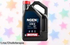 Aceite lubricante para motores híbridos Motul Ngen 0W8 de 4 litros a un precio regalado, arranca rápido y protege tu motor: ¡aprovecha esta oferta antes de que se agote!