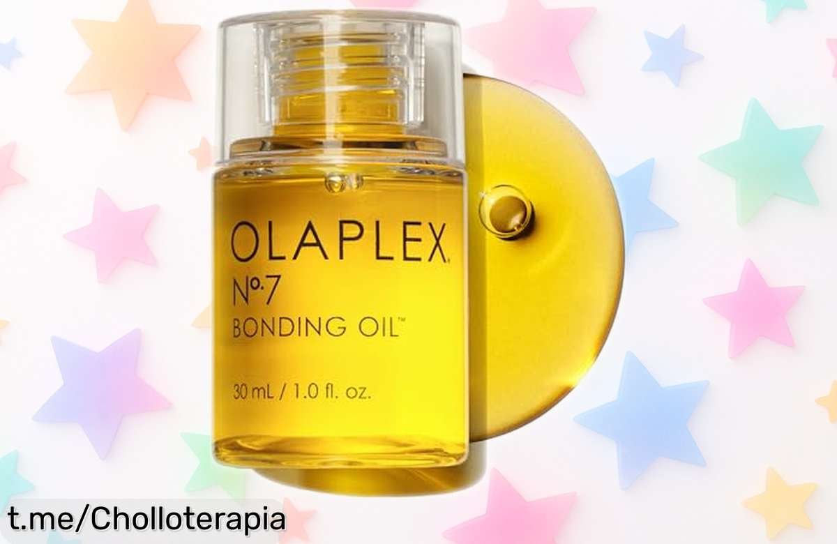 Aceite reparador OLAPLEX No.7 para un cabello suave y fuerte, ¡aprovéchalo ahora que está a precio loco! Tu melena te lo agradecerá en cada pelo.
