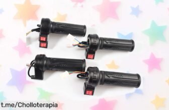 Acelerador giratorio para bici eléctrica que te hará pedalar como nunca, ¡grábate bien esta oferta loca y sube tu paseo al siguiente nivel!