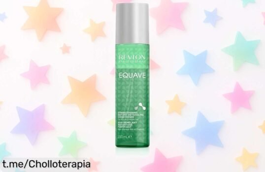 Acondicionador bifásico Revlon Professional que fortalece y desenreda tu pelo frágil, ¡caída de precio increíble solo por tiempo limitado! Dale un giro a tus puntas hoy mismo.
