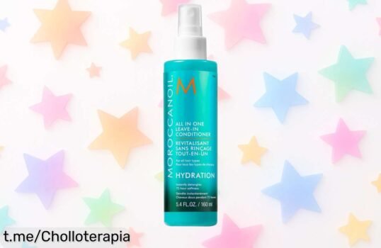 Acondicionador leave-in Moroccanoil Hydration: desliza tus dedos en un pelo fabuloso por un precio regalado, ¡no dejes pasar esta oportunidad ahora mismo!