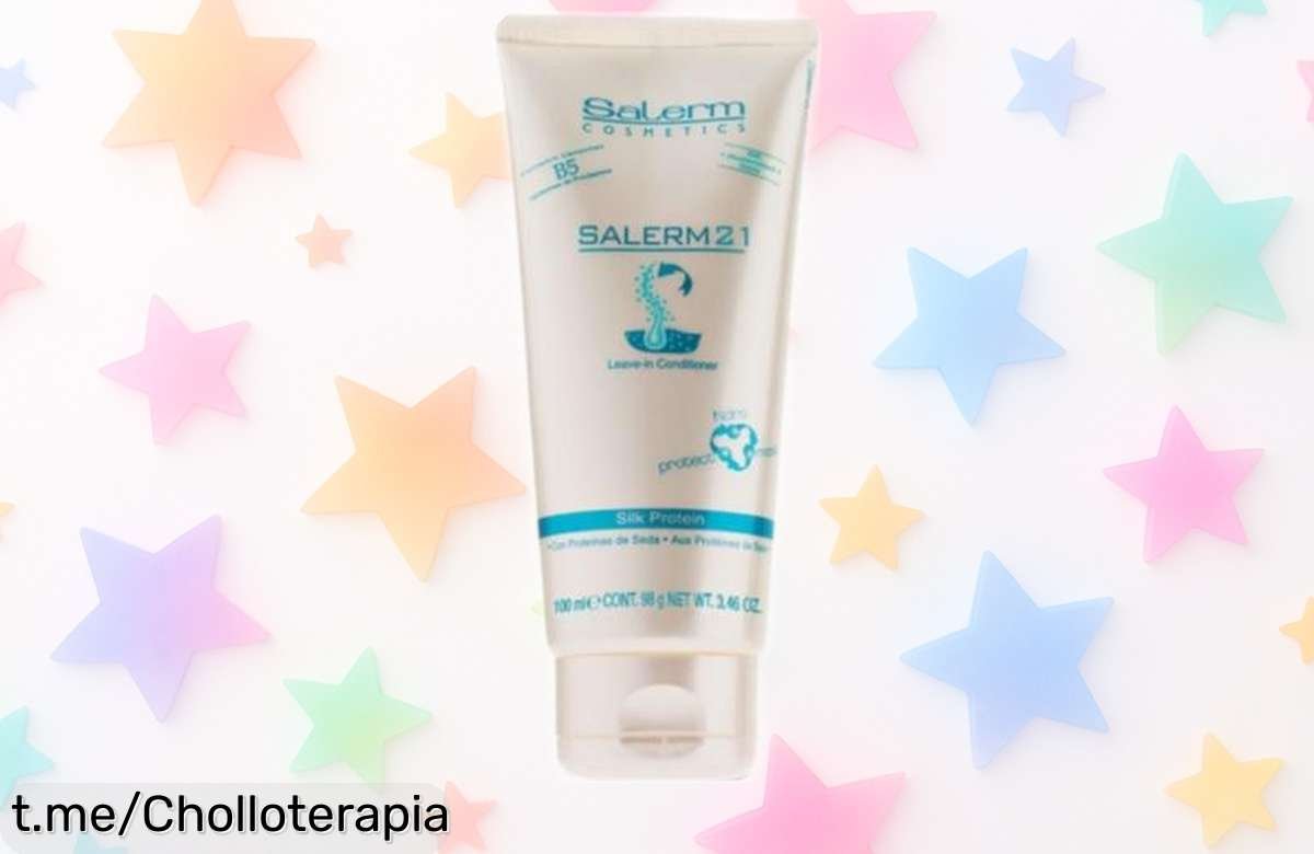 Acondicionador leave-in Salerm Cosmetics B5 para un pelo suave y fácil de peinar, ¡rebajado en un ofertón que hará sonreír tu melena! ¡Llévatelo ya antes de que desaparezca!
