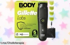 Afeitadora corporal GilletteLabs i5 Body + Intimate, ¡chollazo para cuidarte sin dolor! Aprovecha esta oferta antes de que se acabe y luce increíble.