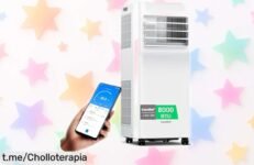 Aire acondicionado portátil COMFEE Pingüino 3 en 1 a un precio regalado: fresco, deshumidifica y control remoto desde tu móvil. ¡No dejes pasar esta oferta increíble!
