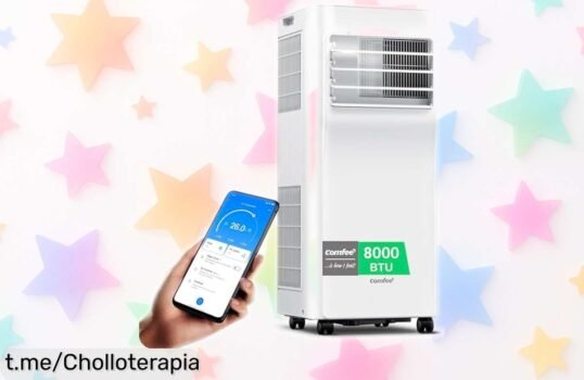 Aire acondicionado portátil COMFEE Pingüino 3 en 1 a un precio regalado: fresco, deshumidifica y control remoto desde tu móvil. ¡No dejes pasar esta oferta increíble!