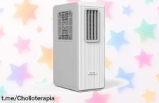 Aire acondicionado portátil OKYUK que enfría y seca, ¡ahora a precio de risa! Aprovecha antes de que se acabe el calor en tu hogar.