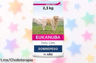 Alimento seco Eukanuba Daily Care para perros con sobrepeso y esterilizados: ¡paquetazo de 2.3 kg a precio de escándalo que cuidará su salud y sonrisa!