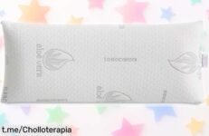 Almohada viscoelástica Todocama con aloe vera perfecta para tu descanso a un precio loco que no querrás dejar escapar, ¡tu cuello te lo agradecerá cada noche!