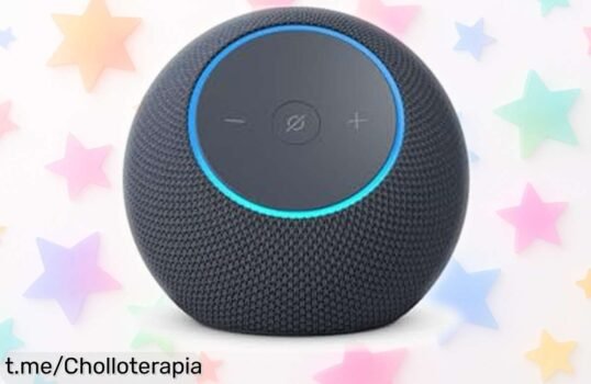 Altavoz Amazon Echo Dot Max con sonido envolvente y Alexa integrada a un precio locazo, ¡no dejes pasar este ofertón que transforma tu hogar en segundos!