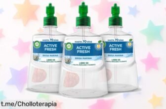 Ambientador en spray Air Wick Active Fresh automático: Mantén tu hogar siempre fresco y aromático con esta oferta increíble que no querrás dejar pasar. ¡Tu casa lo merece!