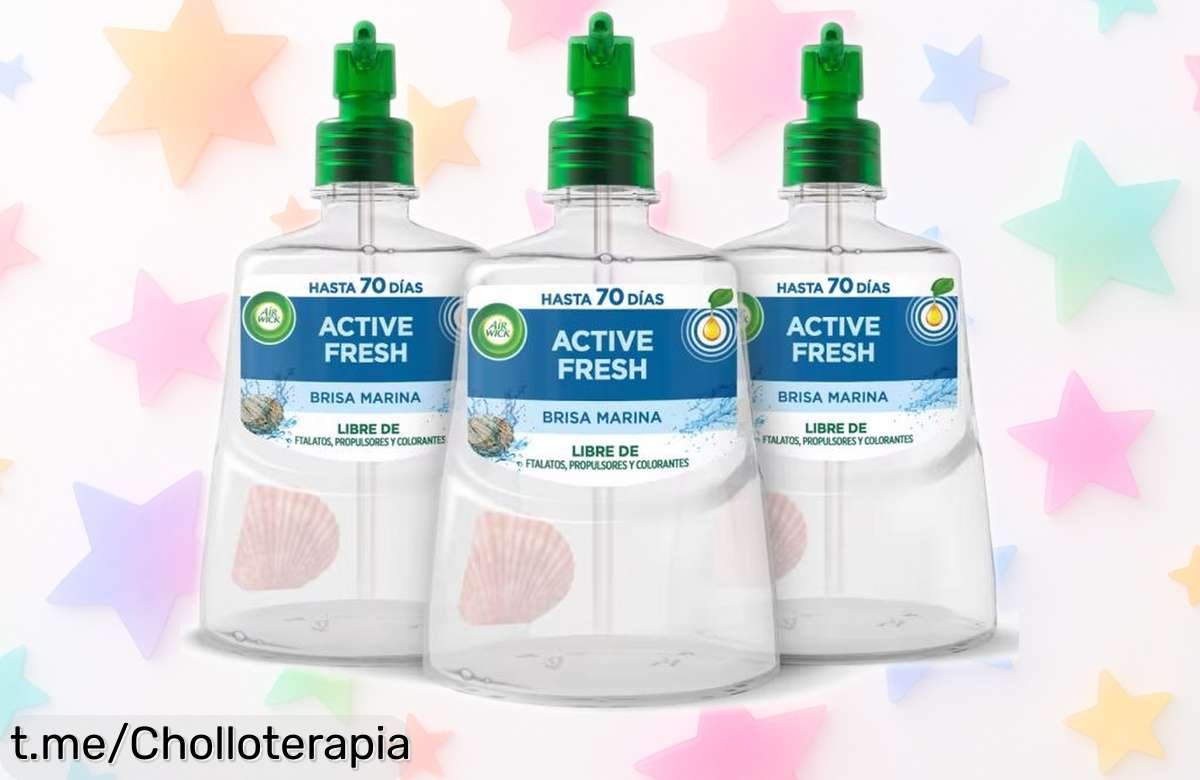 Ambientador en spray Air Wick Active Fresh automático: Mantén tu hogar siempre fresco y aromático con esta oferta increíble que no querrás dejar pasar. ¡Tu casa lo merece!