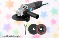 Amoladora eléctrica Cecotec RadialPower 780: Potente y lista para cortar al instante, este chollazo a precio loco no lo dejes escapar y transforma tus proyectos en realidad.
