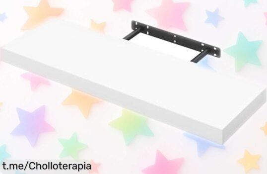 Aprovecha el espacio de tu hogar con la estantería flotante WOLTU RG9369ws, un ofertón que te organiza todo sin complicaciones y a precio rebajado, no dejes pasar esta oportunidad única.