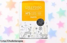 Aprovecha el super chollo de pañales-braguita LILLYDOO: 22 unidades que mantienen seco a tu peque ¡rápido y fácil! No te pierdas esta oferta única, tranquilidad asegurada ahora mismo.