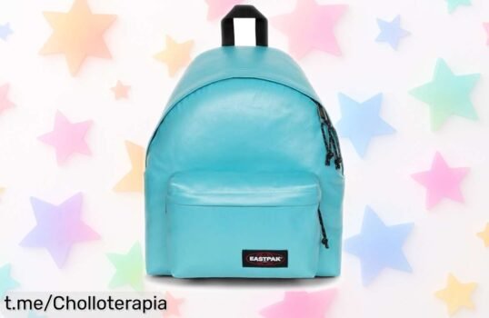 Aprovecha esta mochila acolchada Eastpak Glossy Waterfall, perfecta para el día a día y con descuento brutal que no puedes dejar escapar. ¡Date prisa, solo por hoy!