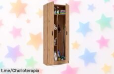Armario multiusos Duehome Multi Useful con un hueco para escobas a precio de locura, ¡aprovecha esta oportunidad y organiza tu hogar sintiéndote genial!