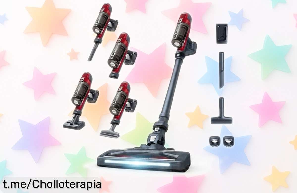 Aspiradora Rowenta XPert 6.60 3 en 1, ¡oferta increíble que no podrás dejar pasar! Limpia impecable hasta en modo turbo y con luz LED para un hogar reluciente.