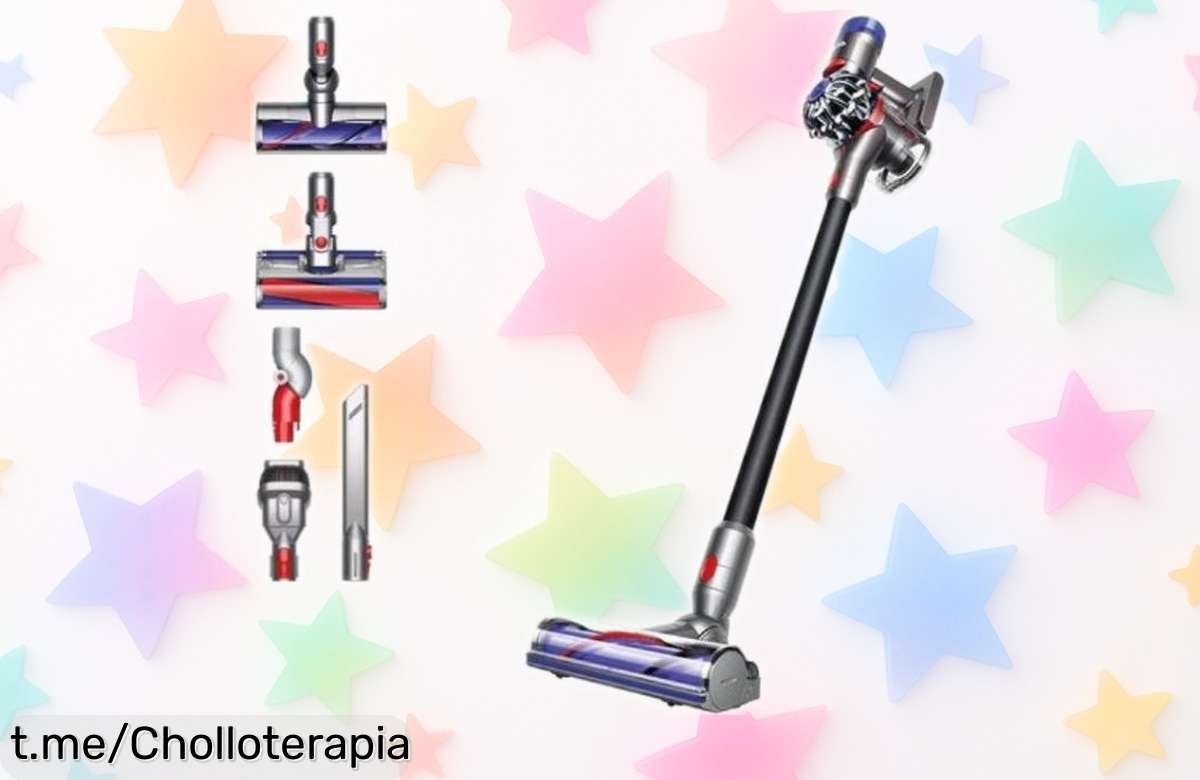 Aspiradora sin cable Dyson V8 Total Clean, el mejor aliado para un hogar limpio; llega a casa y disfruta de un precio locazo que no podrás dejar escapar.