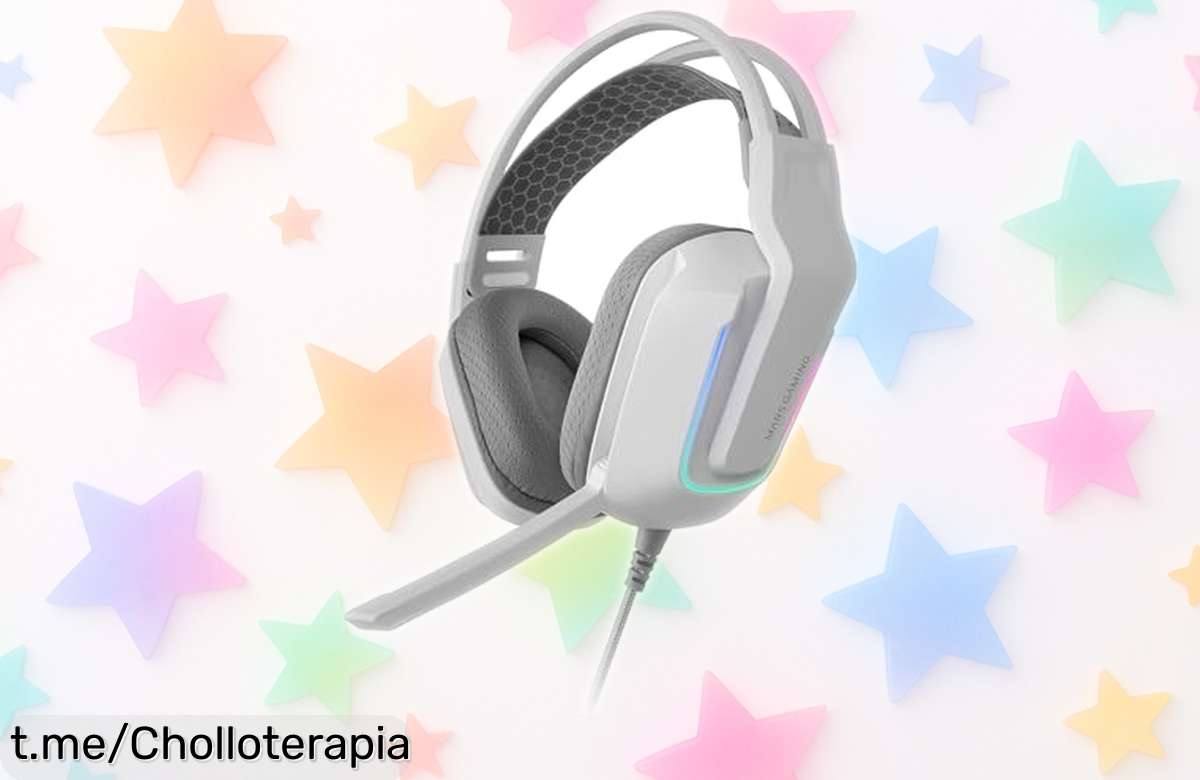 Auriculares gaming Mars Gaming MHSTRIKE con sonido potente y luces RGB a precio de escándalo, ¡hazte ya con ellos y lleva tus partidas al siguiente nivel!