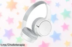 Auriculares inalámbricos Belkin SoundForm Mini para niños, ¡30 horas de batería a un precio loco! La combinación perfecta para aprender y jugar sin límites.