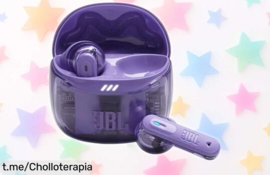 Auriculares inalámbricos JBL Tune Flex 2 a precio de risa: sonido potente y cancelación de ruido, ¡no te quedes sin ellos! Disfruta música todo el día o tardarás en arrepentirte.