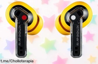 Auriculares inalámbricos Nothing Ear (a) con cancelación de ruido, graves potentes y batería para que disfrutes sin parar, ¡precio tirado! No te lo pierdas o te arrepentirás.