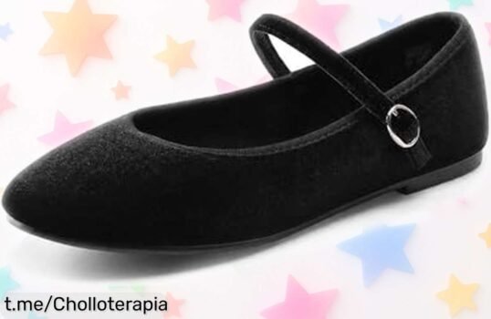 Bailarinas Mary Jane para mujer con suela antideslizante a un precio de regalo; tu comodidad y estilo diario nunca había sido tan asequible, no te lo pierdas.
