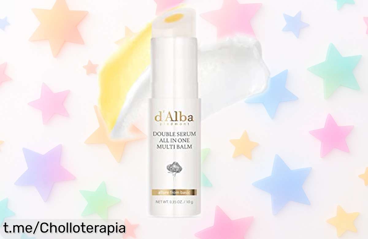Bálsamo multiuso D’alba con trufas blancas, colágeno y vitamina C a precio de risa: piel radiante y sin arrugas en un solo paso ¡No te lo pierdas!