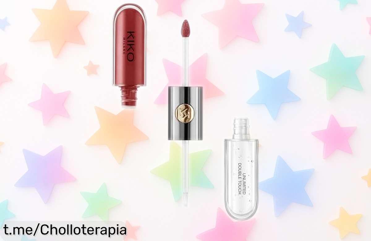 Barra de labios líquida KIKO Milano Unlimited Double Touch, el ofertón para un color intenso y brillante que dura 12 horas: ¡no dejes pasar esta oportunidad única!