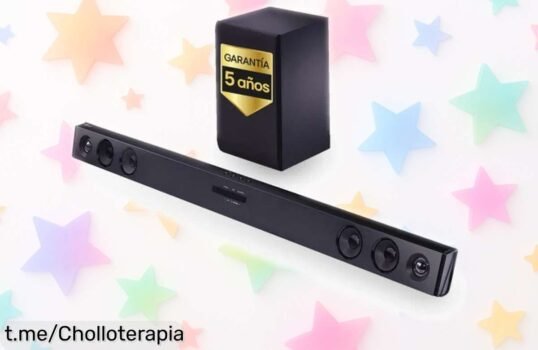 Barra de sonido LG SQC2 con 300W y USB, el chollazo que transforma tu cine en casa a un precio rebajado que no puedes dejar escapar. ¡Hazte la fiesta ya!