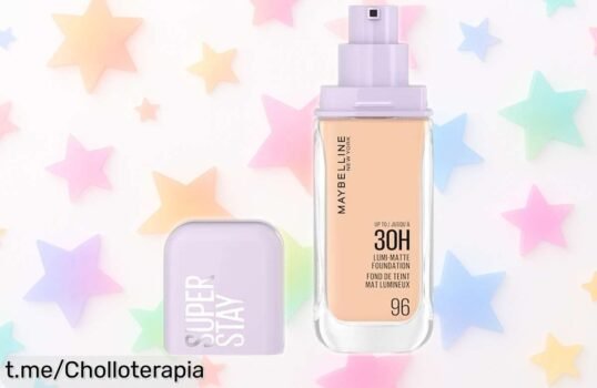 Base de maquillaje Maybelline Super Stay LumiMatte: ¡ofertón con duración de hasta 30 horas que acaricia tu piel, aprovecha este precio loco antes de que desaparezca!