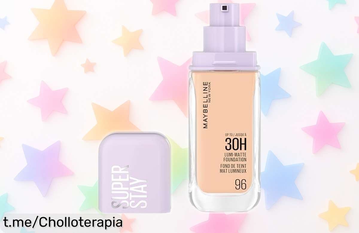 Base de maquillaje Maybelline Super Stay LumiMatte: ¡ofertón con duración de hasta 30 horas que acaricia tu piel, aprovecha este precio loco antes de que desaparezca!