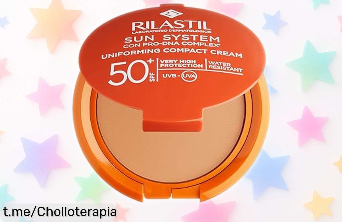Base de maquillaje Rilastil con SPF 50+ que unifica tu piel sensible a un precio loco, ¡no dejes pasar este momentazo y dale a tu rostro la protección que se merece!
