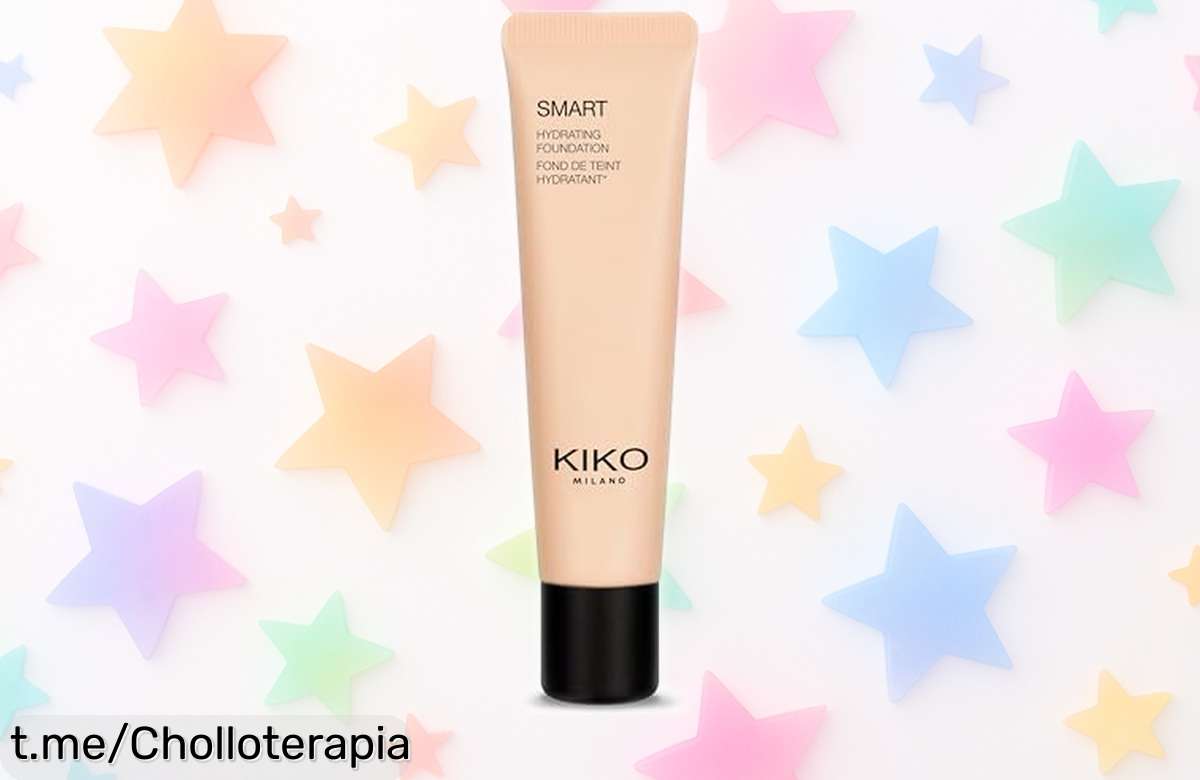 Base hidratante KIKO Milano Smart Hydrating Foundation 01 a un precio de escándalo: ¡obtén una piel radiante y natural todo el día, no te lo pierdas!