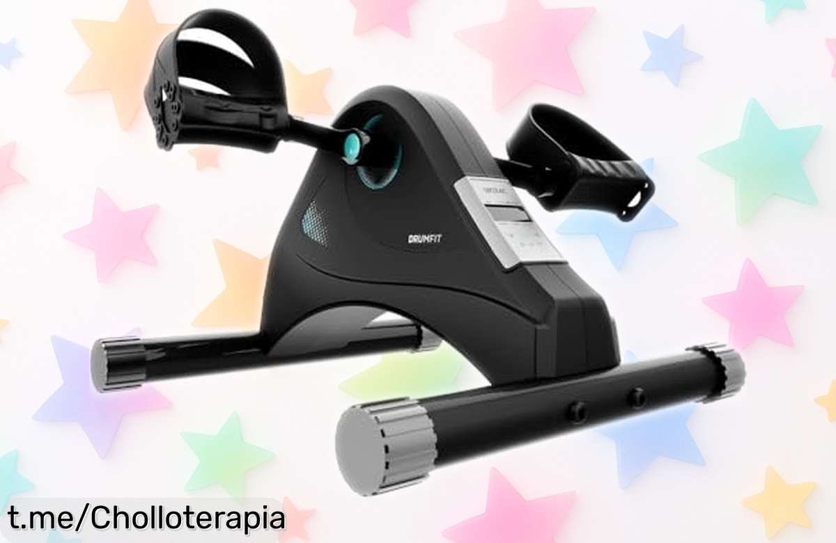 Bicicleta estática compacta Cecotec DrumFit Cycle Compact Pro, un ofertón silencioso para ponerte en forma sin salir de casa, ¡aprovecha esta ocasión antes de que se acabe!
