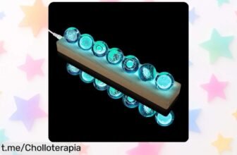 Bola de cristal LED que cambia de color y gira para un ambiente mágico en casa, ahora a precio tirado, ¡no te quedes sin esta joya original regalada!