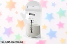 Bolsas preesterilizadas Suavinex para leche materna, pack de 25 unidades a precio loco: ¡organiza tu día y cuida lo más preciado con este chollo imperdible!