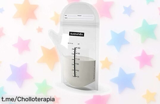Bolsas preesterilizadas Suavinex para leche materna, pack de 25 unidades a precio loco: ¡organiza tu día y cuida lo más preciado con este chollo imperdible!