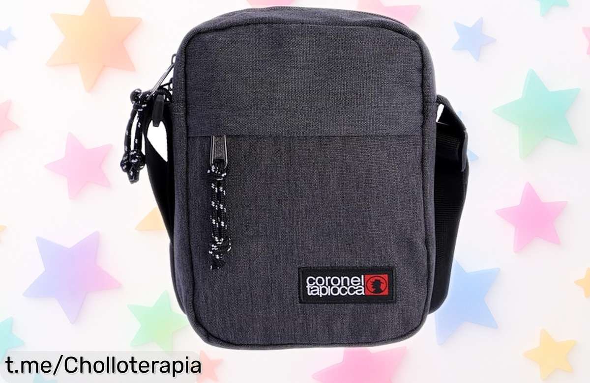 Bolso bandolera compacto Coronel Tapioca para hombre: ofertón práctico y seguro que te hará la vida más fácil, ¡no dejes pasar esta oportunidad única!