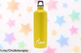 Botella de aluminio Laken 0,75L para tus aventuras con precio imbatible que te dejará boquiabierto; no dejes pasar esta ganga y llévala a todas partes.