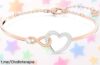 Brazalete infinito con corazón de Swarovski, diseño romántico y brillo que enamora a un precio de escándalo: ¡no te quedes sin el tuyo y sorprende hoy!