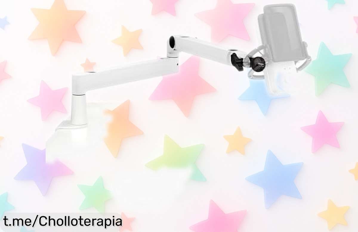 Brazo articulado para micro Elgato Wave Mic Arm LP White, un pepinazo de calidad a precio regalado que no tapa tu vista. ¡Hazte con él ya y lleva tu sonido al siguiente nivel!