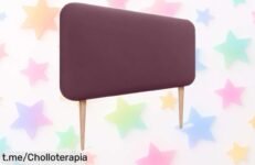 Cabecero tapizado liso con patas DHOME, el toque moderno que tu dormitorio necesita a un precio de risa; ¡no dejes pasar esta oferta y transforma tu espacio ya!