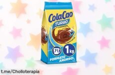 Cacao instantáneo ColaCao de 1kg a precio de escándalo; mézclalo sin grumos y disfruta cada vaso, ¡hazte con él antes que desaparezca!