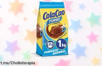 Cacao instantáneo ColaCao de 1kg a precio de escándalo; mézclalo sin grumos y disfruta cada vaso, ¡hazte con él antes que desaparezca!