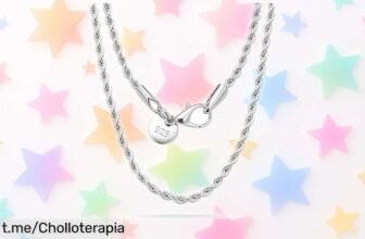 Cadena fina de plata 925 Tibond con diseño unisex y ajustable ahora a un precio que no cuadra, ¡no te la puedes perder! ¡Hazla tuya antes de que desaparezca!