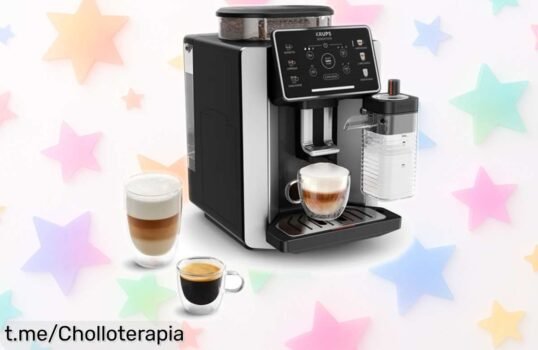 Cafetera Krups Sensation Milk con 6 delicias a base de café y jarra de leche integrada, ¡ahora a un precio increíble que no querrás dejar pasar!