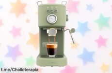 Cafetera espresso Cecotec Power Espresso 20 a un precio de escándalo, disfruta cremados intensos y prepara dos cafés en un instante. ¡No te la pierdas!