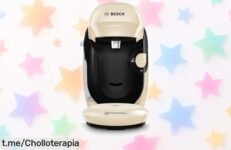 Cafetera multibebida Bosch Tassimo Happy Friendly con 70 opciones a precio de ganga: disfruta tu café perfecto en un instante y haz que cada sorbo sea una felicidad. ¡No te lo pierdas!