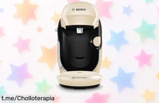 Cafetera multibebida Bosch Tassimo Happy Friendly con 70 opciones a precio de ganga: disfruta tu café perfecto en un instante y haz que cada sorbo sea una felicidad. ¡No te lo pierdas!